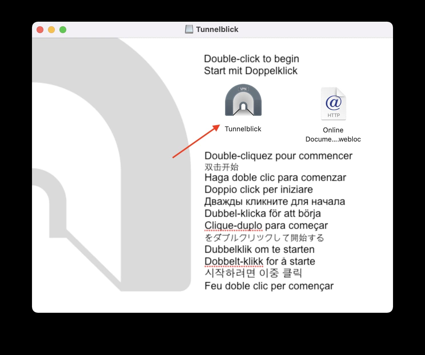 Запустите установщик